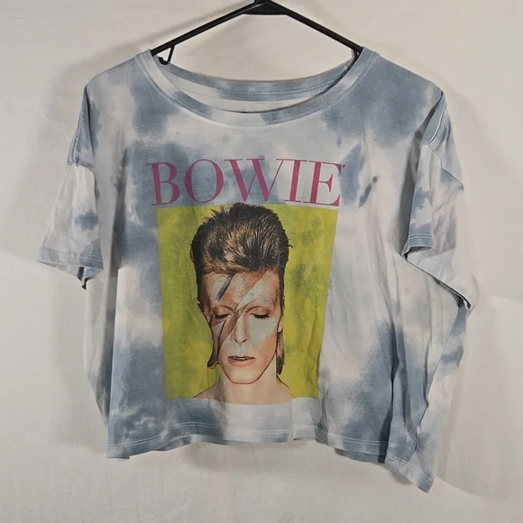 Forever 21 Tops - David Bowie Tie Dyed Crop Top Forever 21 Size XL